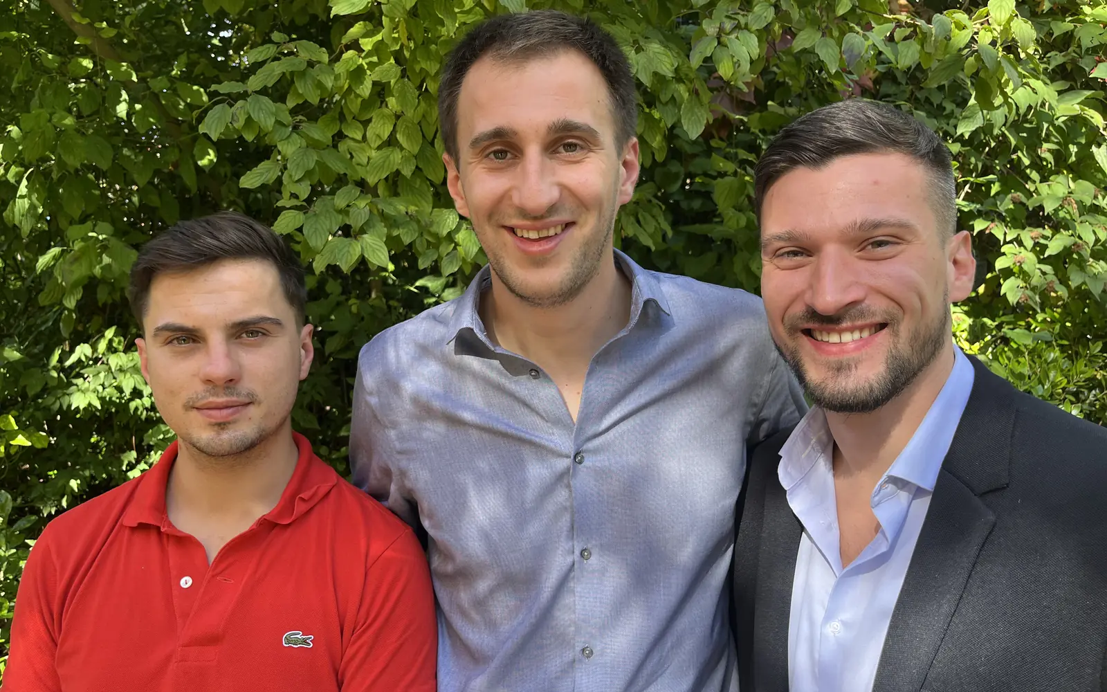 Die drei Gründungspartner von Easy to Compost